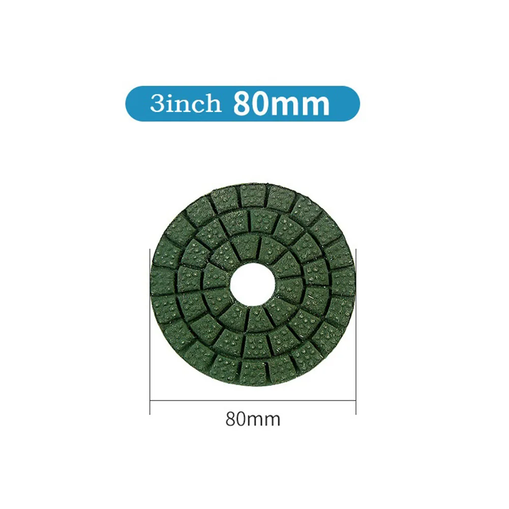 3inch 80mm Wet Diamond Polishing Pads Flexible Powder&resin Grinding Discs For Granite Glass Plastic Polishing Power Tools Parts
3inch 80mm Wet Diamond Polishing Pads Flexible Powder&resin Grinding Discs For Granite Glass Plastic Polishing Power Tools Parts