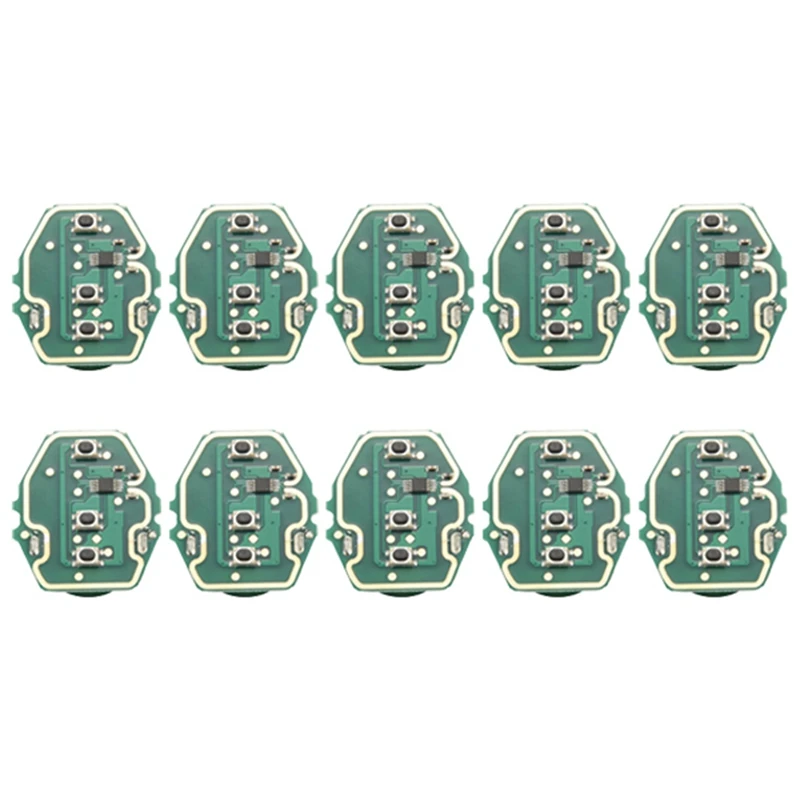 10Pcs 3 Button Remote Car Key Control Circuit Board For-BMW E38 E39 E46 EWS System ASK 433Mhz 315Mhz PCF7935AA
10Pcs 3 Button Remote Car Key Control Circuit Board For-BMW E38 E39 E46 EWS System ASK 433Mhz 315Mhz PCF7935AA