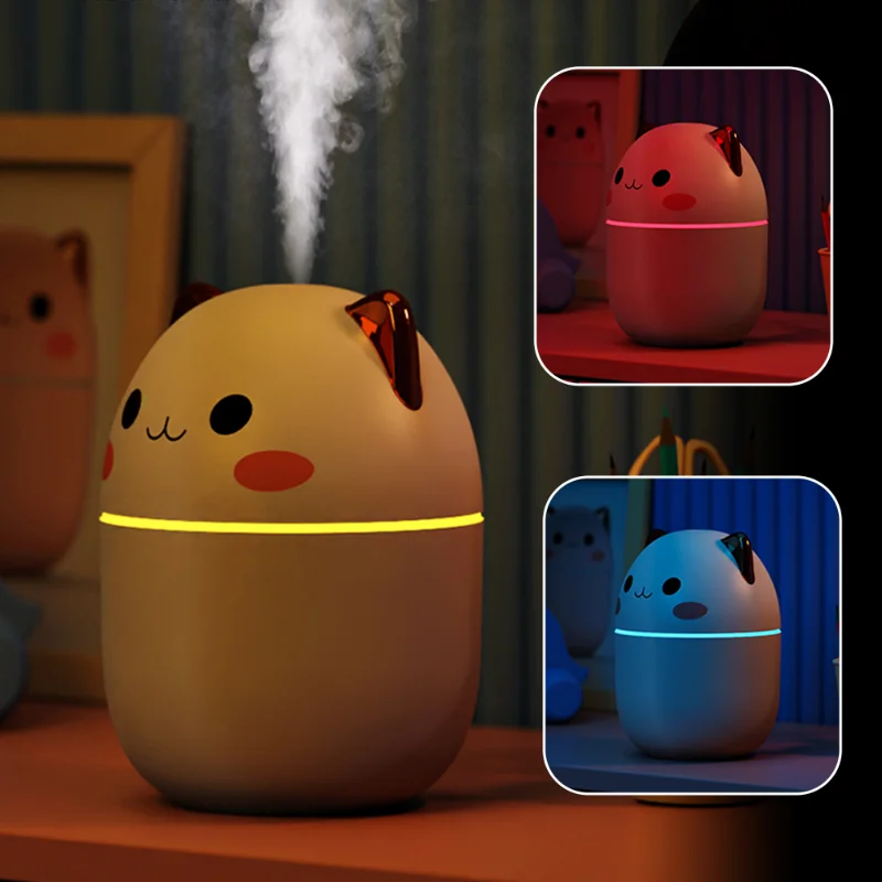 250ml Car Air Humidifier Cute Pet Aromatherapy Humidifiers Diffusers for Bedroom Home Office Car Plants Purifier Humificador
250ml Car Air Humidifier Cute Pet Aromatherapy Humidifiers Diffusers for Bedroom Home Office Car Plants Purifier Humificador