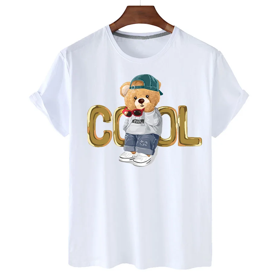 100% Cotton Fashion Cool Bear Men's T-Shirt Autumn Foundation T-shirt 2022 Women's Fashion Shirt Unisex O-Neck T-shirt S-4XL
100% Cotton Fashion Cool Bear Men's T-Shirt Autumn Foundation T-shirt 2022 Women's Fashion Shirt Unisex O-Neck T-shirt S-4XL