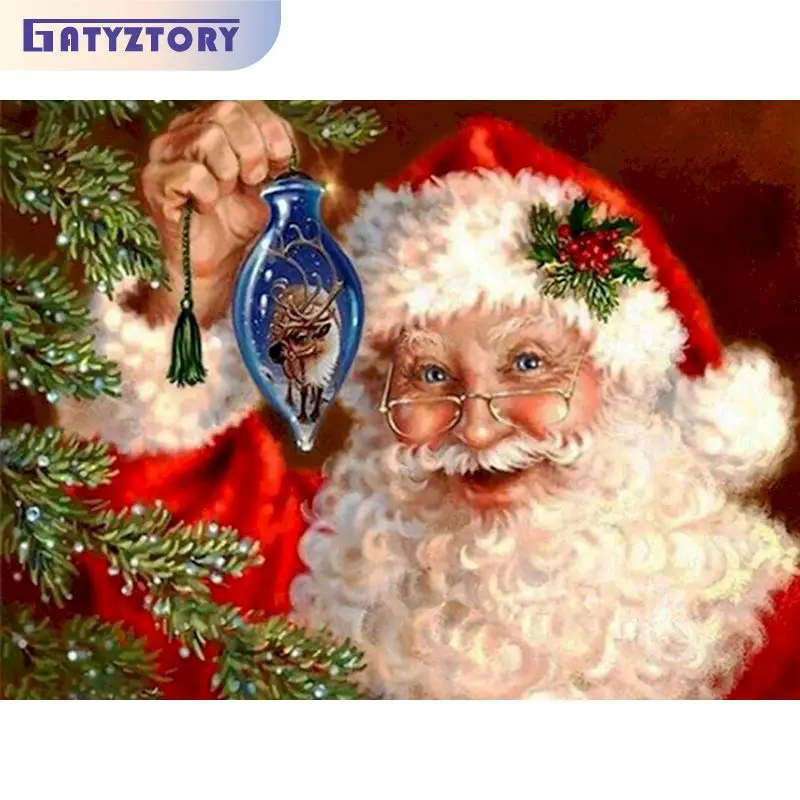 GATYZTORY 5D DIY Diamond Art Painting Kits Santa Claus Diamond Mosaic Landscape Embroidery Sale Christmas DIY Gift Home decor
GATYZTORY 5D DIY Diamond Art Painting Kits Santa Claus Diamond Mosaic Landscape Embroidery Sale Christmas DIY Gift Home decor