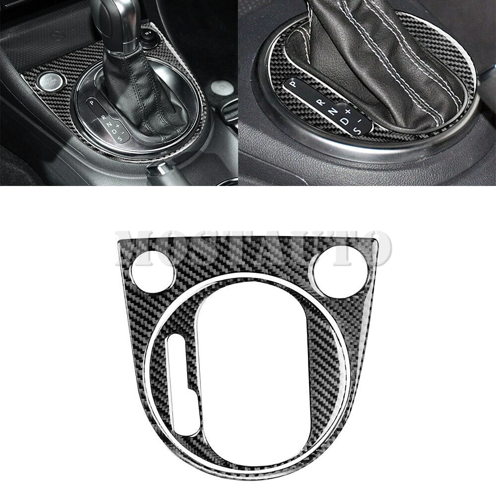 For Volkswagen VW Beetle Soft Carbon Fiber Interior Center Console Gear Shift Panel Trim Cover 2012-2019 2pcs Style B 
For Volkswagen VW Beetle Soft Carbon Fiber Interior Center Console Gear Shift Panel Trim Cover 2012-2019 2pcs Style B