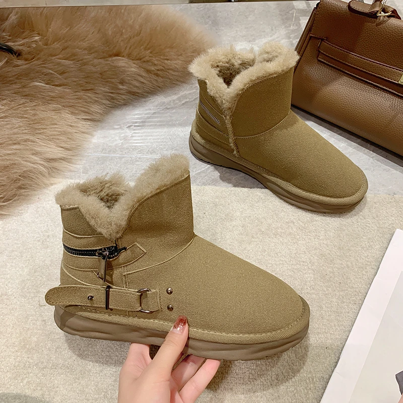 2022 New Fashion Women's Shoes Winter Thickened Women's Snow Boots Women's Waterproof Winter Warm Shoes Non Slip Rubber Soles
2022 New Fashion Women's Shoes Winter Thickened Women's Snow Boots Women's Waterproof Winter Warm Shoes Non Slip Rubber Soles
