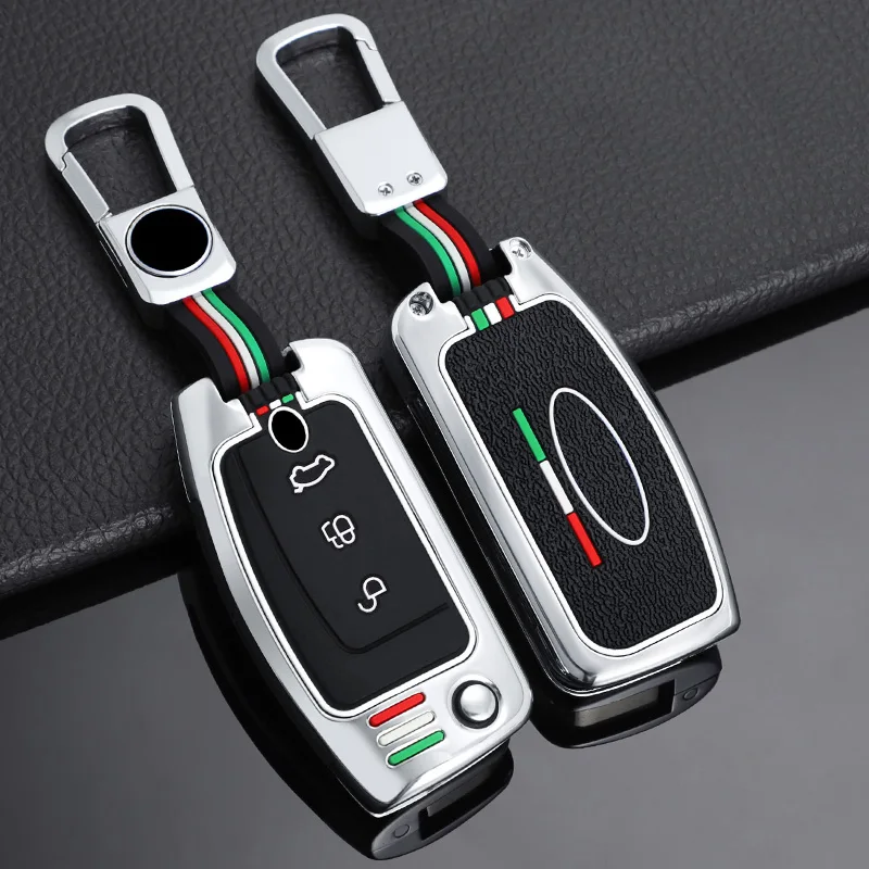 Zinc Alloy Car Remote Key Cover Bag For Ford Focus 2 MK2 Fiesta Mondeo Galaxy Falcon Territory Ecosport Keychain Accessories
Zinc Alloy Car Remote Key Cover Bag For Ford Focus 2 MK2 Fiesta Mondeo Galaxy Falcon Territory Ecosport Keychain Accessories