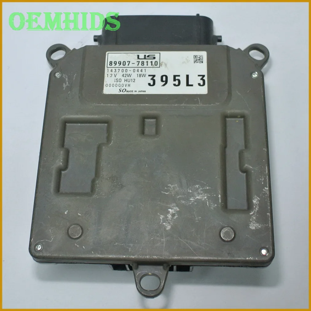 89907-78110 395L3 OEM Ballast Used Original NX LED Headlight Control Unit Module LED Ballast Left Headlight Computer 8990778110
89907-78110 395L3 OEM Ballast Used Original NX LED Headlight Control Unit Module LED Ballast Left Headlight Computer 8990778110