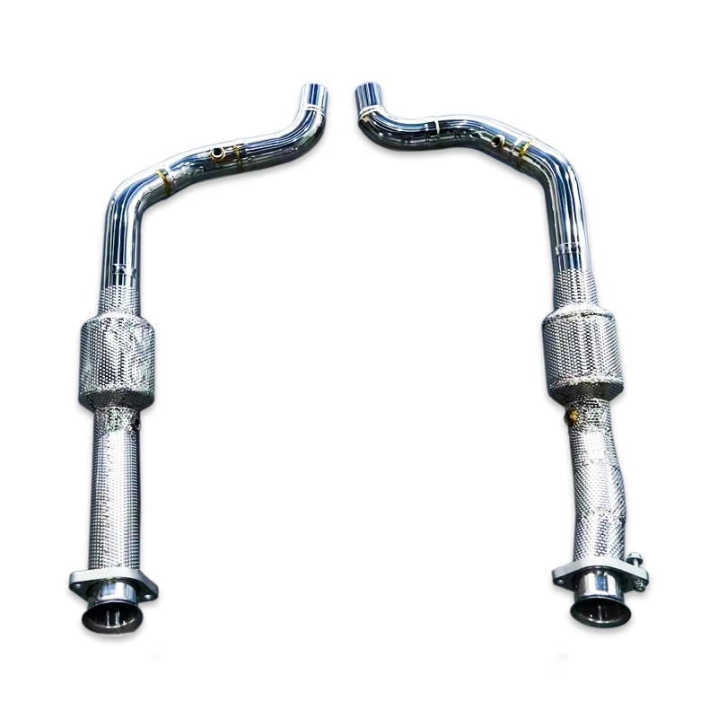 Exhaust Downpipe For Land Rover Range Rover Sport SVR 5.0 2009-2017 Stainless Steel High flow catted downpipe with catalyst
Exhaust Downpipe For Land Rover Range Rover Sport SVR 5.0 2009-2017 Stainless Steel High flow catted downpipe with catalyst