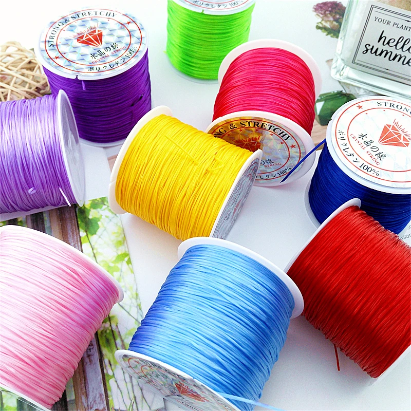 393inch/Roll Plastic Crystal DIY Beading Stretch Cords Elastic Line Jewelry Making Supply Wire String Jewelry Thread String
393inch/Roll Plastic Crystal DIY Beading Stretch Cords Elastic Line Jewelry Making Supply Wire String Jewelry Thread String