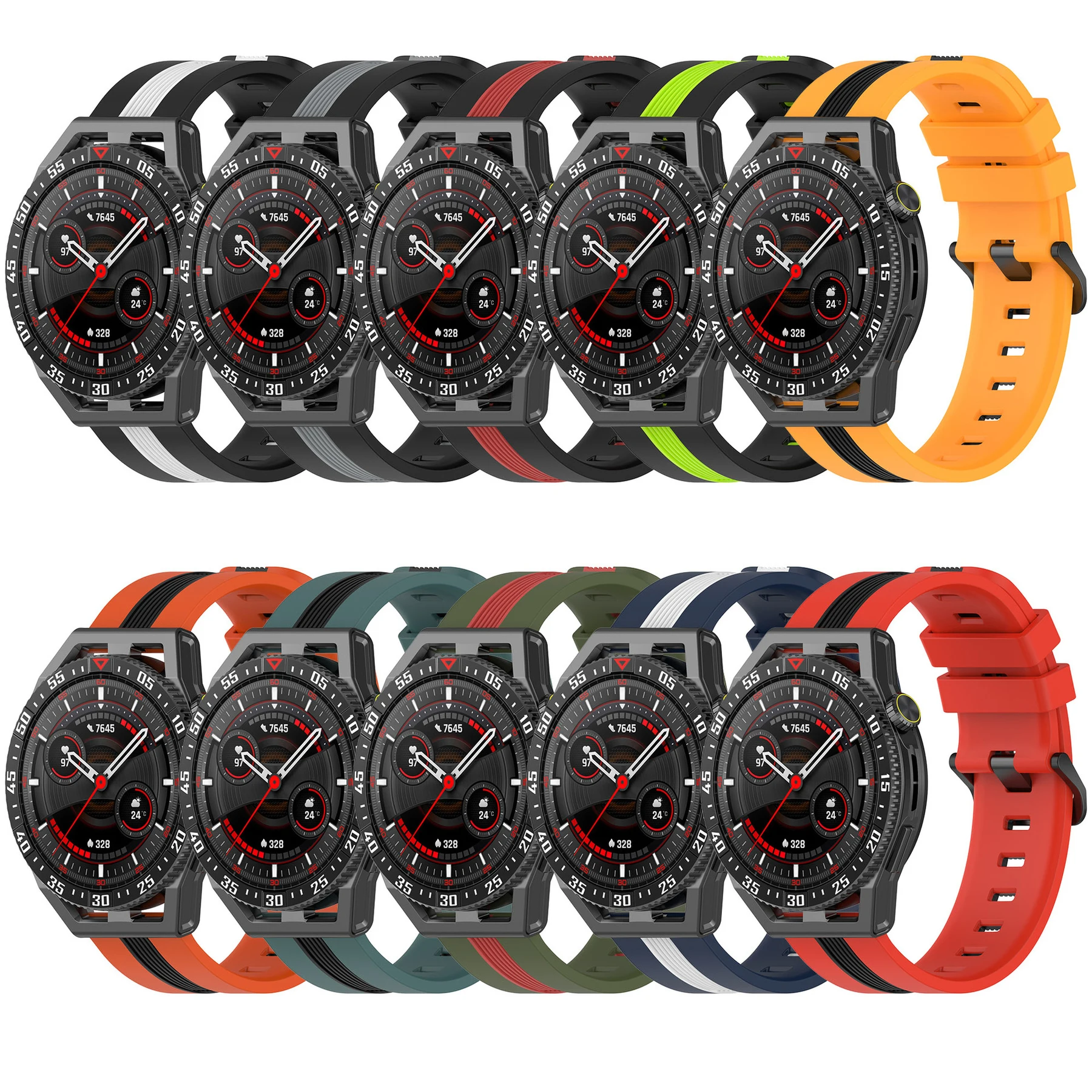 Ремешок для часов Huawei Watch GT3 SE, текстурированный силиконовый сменный Браслет двойного цвета, 20 22 мм
Ремешок для часов Huawei Watch GT3 SE, текстурированный силиконовый сменный Браслет двойного цвета, 20 22 мм