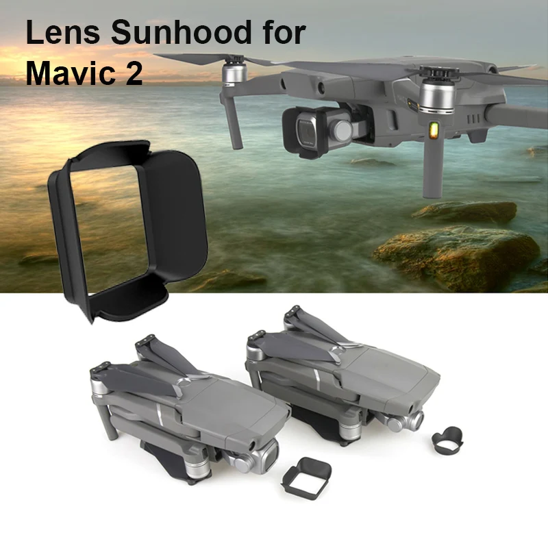 for DJI Mavic 2 Pro Zoom Lens Sun Hood Gimbal Camera Sunshade Sunhood Protector Anti-glare Cover Drone Accessories
for DJI Mavic 2 Pro Zoom Lens Sun Hood Gimbal Camera Sunshade Sunhood Protector Anti-glare Cover Drone Accessories