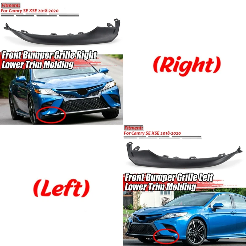 2X Автомобильный передний бампер, боковая губа, задний спойлер для Toyota Camry 2018 2019 2020 SE/XSE
2X Автомобильный передний бампер, боковая губа, задний спойлер для Toyota Camry 2018 2019 2020 SE/XSE