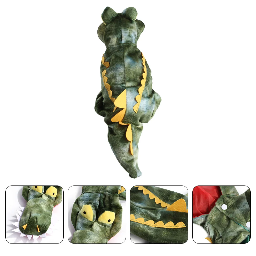 Crocodile Costume Dog Sweaters Small Dogs Warm Clothes Party Transformation Outfit Puppy Apparel Felt
Crocodile Costume Dog Sweaters Small Dogs Warm Clothes Party Transformation Outfit Puppy Apparel Felt
