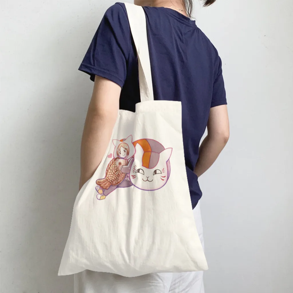 Nyanko Sensei Feat TaiyakiHandbag Natsume Yuujinchou Takashi Natsume Anime Shoulder Canvas Bags Pocket Shopper HandBag Tote Bag
Nyanko Sensei Feat TaiyakiHandbag Natsume Yuujinchou Takashi Natsume Anime Shoulder Canvas Bags Pocket Shopper HandBag Tote Bag