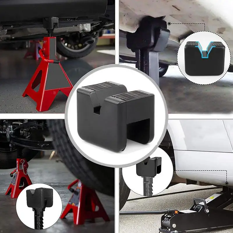 Universal Car Lift Jack Stand Rubber Pads Automobile Black Rubber Slotted Floor Jack Pad Jack Stand Rubber Pads Frame Protector
Universal Car Lift Jack Stand Rubber Pads Automobile Black Rubber Slotted Floor Jack Pad Jack Stand Rubber Pads Frame Protector