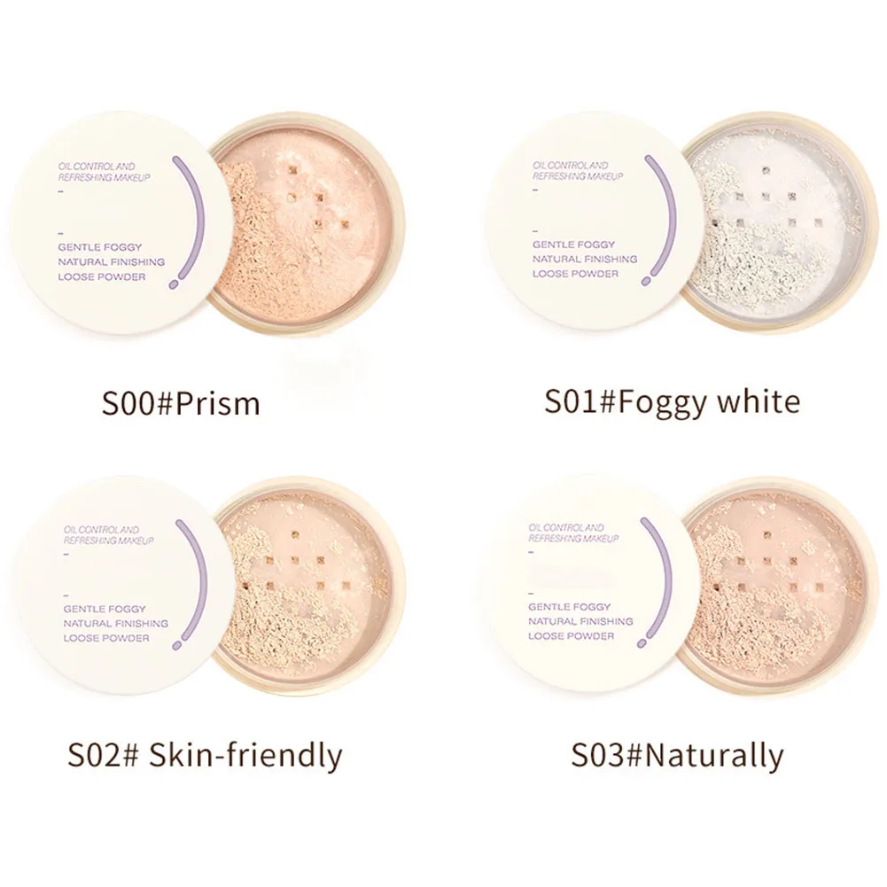 Foggy Finishing Loose Powder Waterproof Oil Control Finish Powder Makeup Supplies
Foggy Finishing Loose Powder Waterproof Oil Control Finish Powder Makeup Supplies