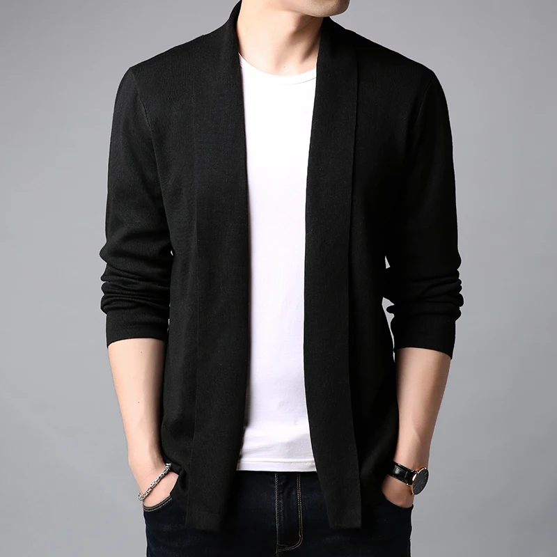 2022 New Autumn Winter Clothing Sweater Men Fashion Solid Color Slim Fit Cardigan Men Open Long Stitch Knitted Sweater Men
2022 New Autumn Winter Clothing Sweater Men Fashion Solid Color Slim Fit Cardigan Men Open Long Stitch Knitted Sweater Men