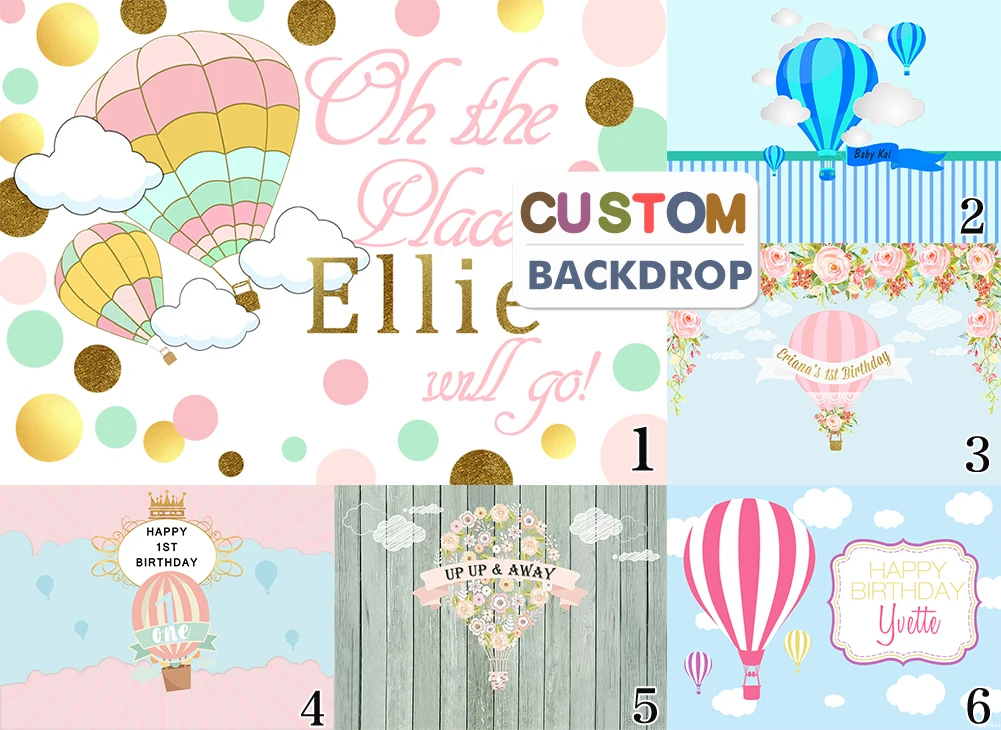 Cartoon Style Interior Decoration Hot Air Balloon Clouds Background,Happy Birthday Party Photography Backdrop Banner Props
Cartoon Style Interior Decoration Hot Air Balloon Clouds Background,Happy Birthday Party Photography Backdrop Banner Props