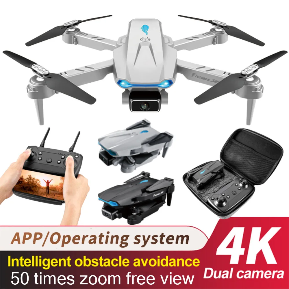 2022 Новый мини-Дрон S89 Pro 4k HD Двойная камера Wi-Fi Fpv профессиональные дроны сохранение высоты радиоуправляемые вертолеты Квадрокоптер игрушки
2022 Новый мини-Дрон S89 Pro 4k HD Двойная камера Wi-Fi Fpv профессиональные дроны сохранение высоты радиоуправляемые вертолеты Квадрокоптер игрушки