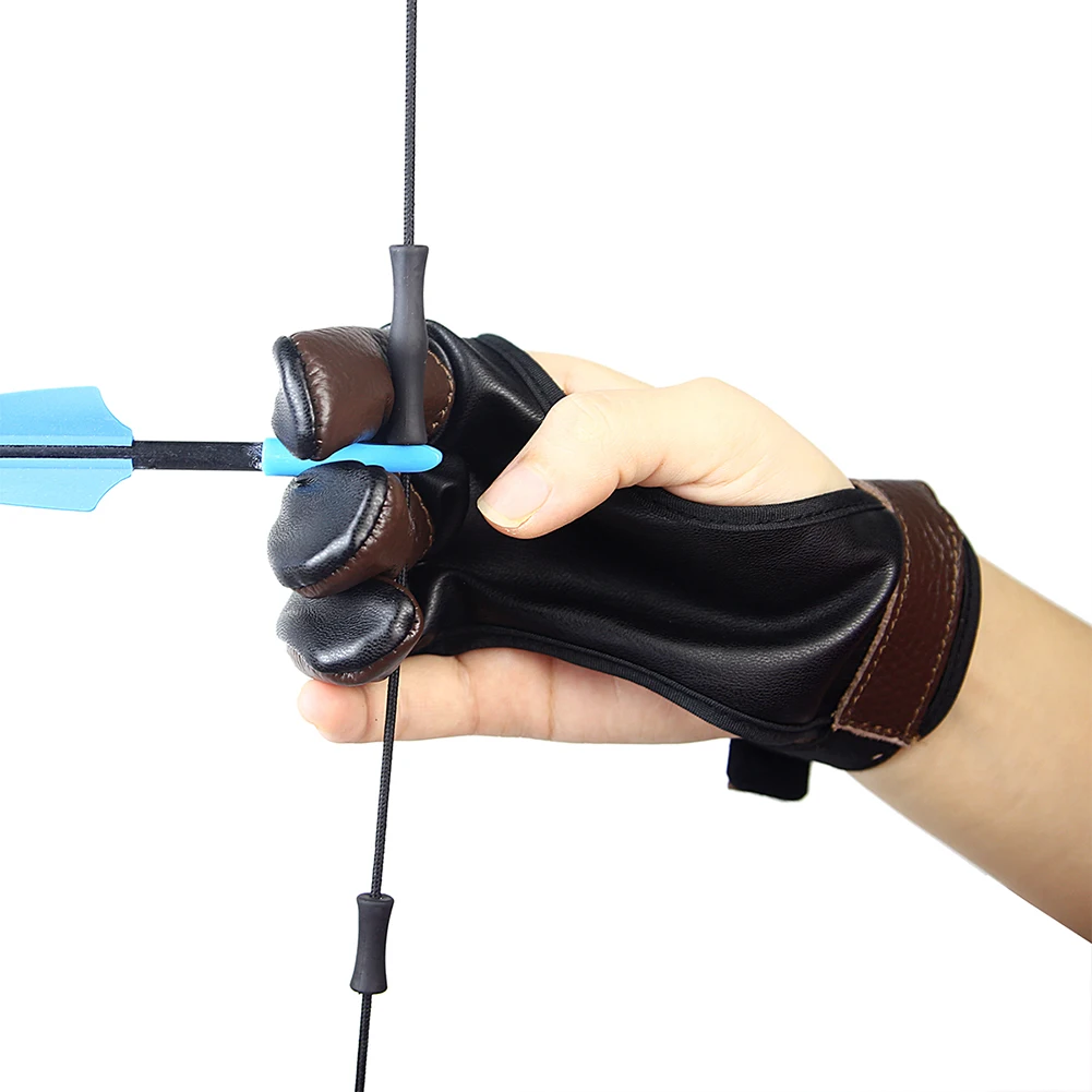 3 Fingers Bow Hand Guard Glove Safety Archery Recurve Compound Bow Shooting Finger Protective Gloves Hand Protector
3 Fingers Bow Hand Guard Glove Safety Archery Recurve Compound Bow Shooting Finger Protective Gloves Hand Protector