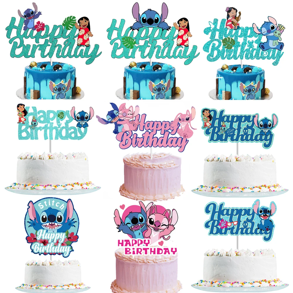 Disney Lilo & Stitch Cake Decorations Cake Topper Wedding Birthday Party Decor Cake Flag Anniversaire Party Cake Supplies Favors
Disney Lilo & Stitch Cake Decorations Cake Topper Wedding Birthday Party Decor Cake Flag Anniversaire Party Cake Supplies Favors