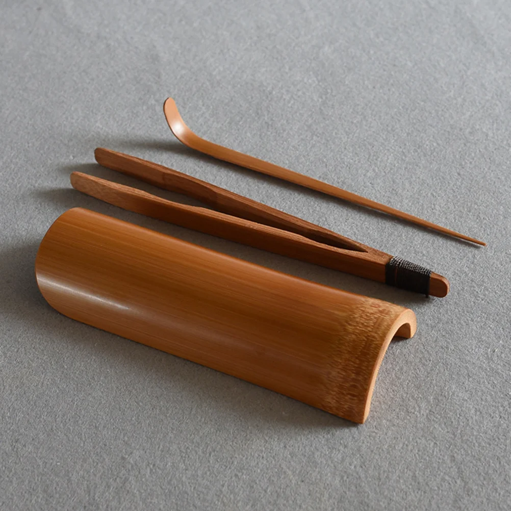 3PCS Gongfu Tea Set Matcha Tea Scoop Tweezers Chinese Teaspoon Teahouse Accessories for Home Shop
3PCS Gongfu Tea Set Matcha Tea Scoop Tweezers Chinese Teaspoon Teahouse Accessories for Home Shop