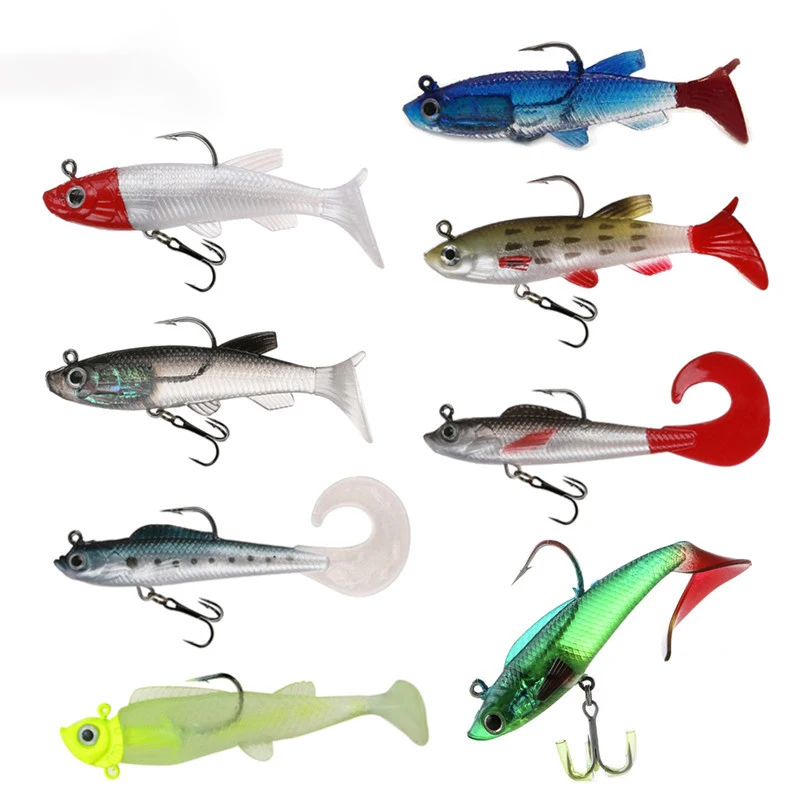 1PCS Swim Tail Fishing Lures Jig Wobblers Soft Baits 90mm 9.5g Artificial Silicone Bait for Sea Bass Carp Spoon Fishing Tackle 
1PCS Swim Tail Fishing Lures Jig Wobblers Soft Baits 90mm 9.5g Artificial Silicone Bait for Sea Bass Carp Spoon Fishing Tackle