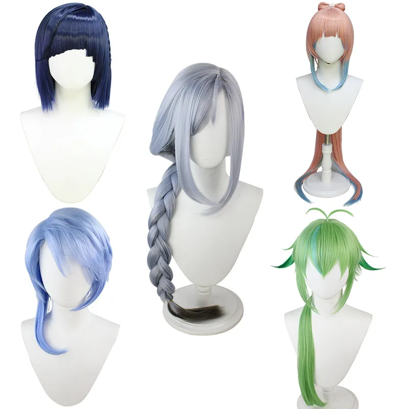 Anime Genshin Impact Cosplay Sangonomiya Shenhe Sucrose Wig Halloween Wig Costume
Anime Genshin Impact Cosplay Sangonomiya Shenhe Sucrose Wig Halloween Wig Costume