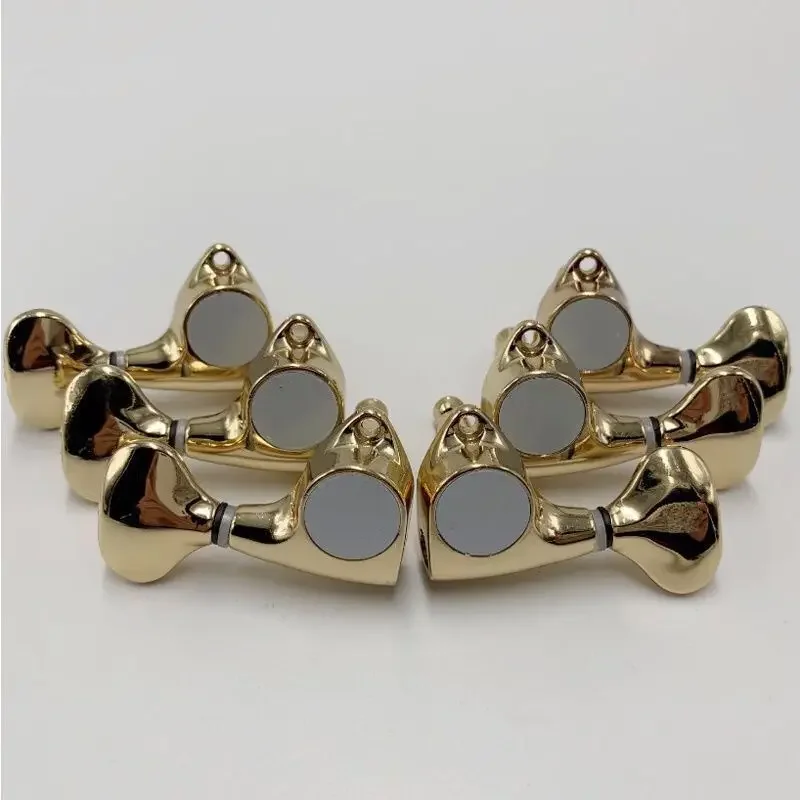 3L 3R Gold Lock String Tuners Electric Guitar Machine Heads Tuning Peg 
3L 3R Gold Lock String Tuners Electric Guitar Machine Heads Tuning Peg
