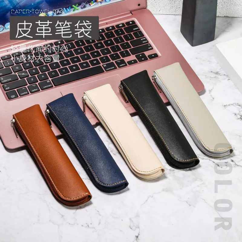 Fashion Pencil Bag Pu Solid Color Student Supplies Kawaii Zipper Bags Pencil Case Pouch School Office Stationery Supplies
Fashion Pencil Bag Pu Solid Color Student Supplies Kawaii Zipper Bags Pencil Case Pouch School Office Stationery Supplies