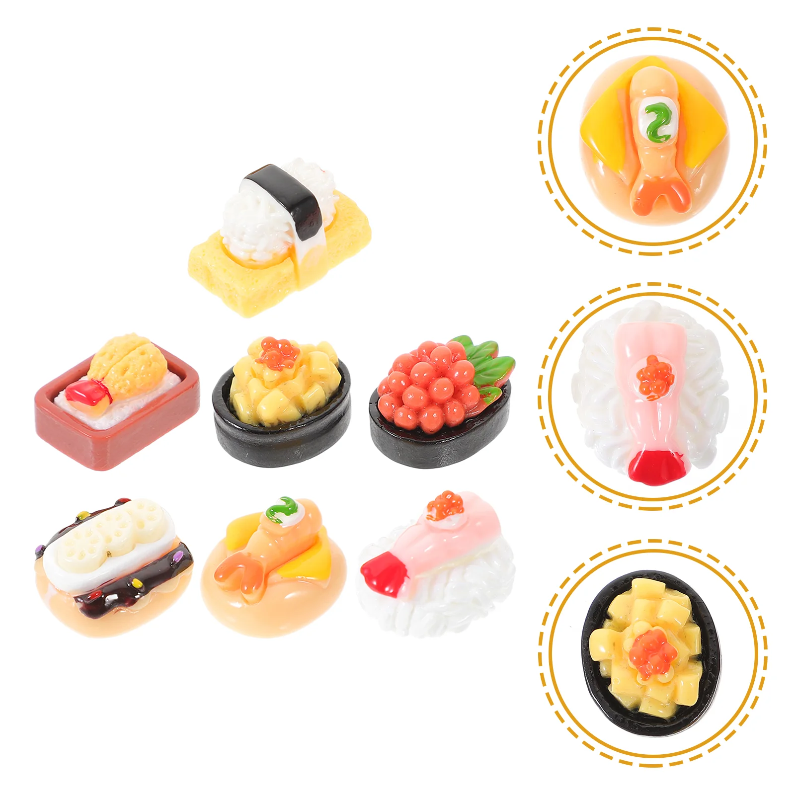 7 Pcs Pretend Play Food Toys Mini House Decorations Fake Miniature Prop Accessories
7 Pcs Pretend Play Food Toys Mini House Decorations Fake Miniature Prop Accessories