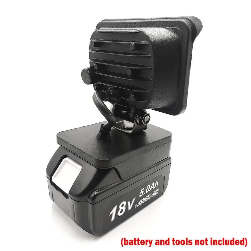 LED Work Light ForMakita 18V BL Series Lithium Battery Power Tool Torch Flood High Brightness Outdoor Lamp With Toggle Switch
LED Work Light ForMakita 18V BL Series Lithium Battery Power Tool Torch Flood High Brightness Outdoor Lamp With Toggle Switch