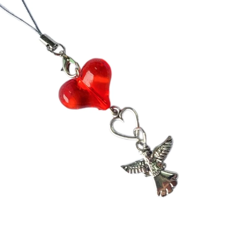 50JB подвеска в виде сердца ангела, брелок для телефона, ремешок для телефона, ремешок для рюкзака, подвесной аксессуар
50JB подвеска в виде сердца ангела, брелок для телефона, ремешок для телефона, ремешок для рюкзака, подвесной аксессуар