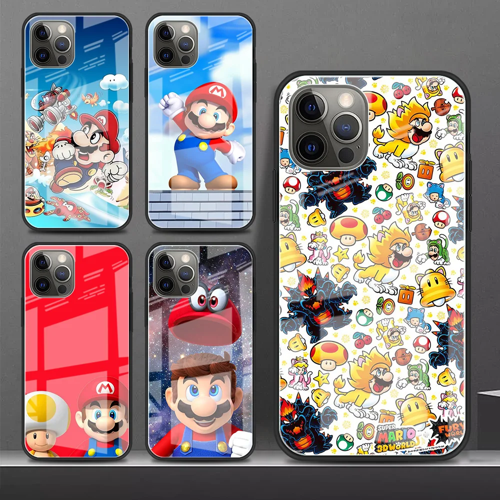Tempered Glass Case For Apple iPhone 11 12 Pro 7 XR X XS Max 8 6 6s Plus SE 2020 7Plus Phone Tampa Super Mario Game
Tempered Glass Case For Apple iPhone 11 12 Pro 7 XR X XS Max 8 6 6s Plus SE 2020 7Plus Phone Tampa Super Mario Game