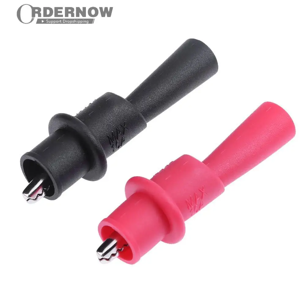 1 Pairs Alligator Crocodile Test Clips Clamps for Multimeter Test Lead Alligator Clips Electrical Clamp Testing Probe Meter
1 Pairs Alligator Crocodile Test Clips Clamps for Multimeter Test Lead Alligator Clips Electrical Clamp Testing Probe Meter