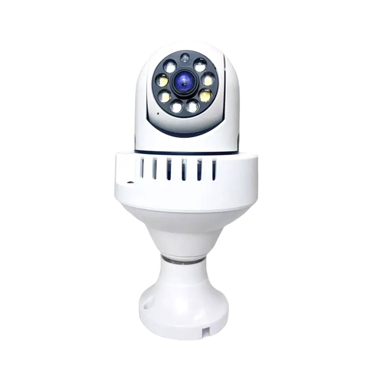 

2MP Bulb Monitoring Smoke Alarm Camera Night Vision Full Color Network HD Monitor Indoor Security Monitor Camera