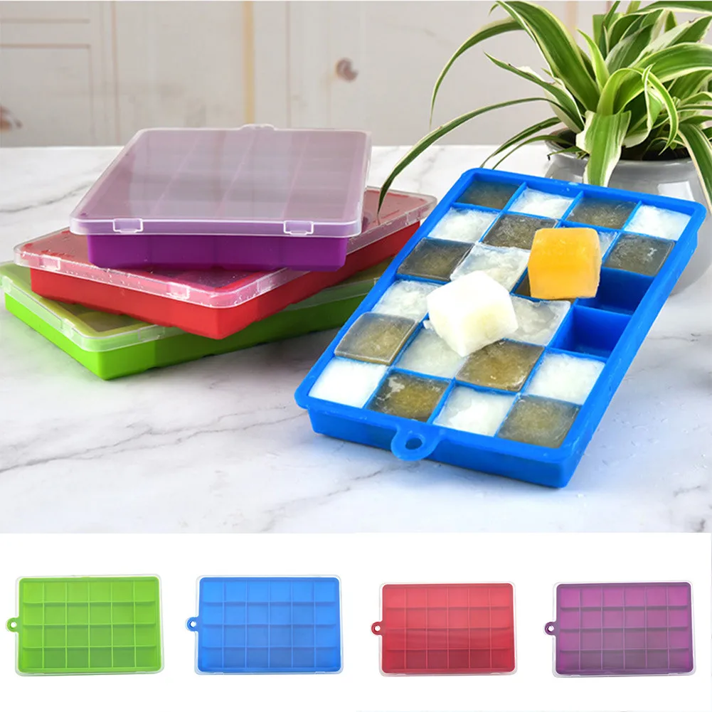 24 Grids Silicone Ice Tray With Lid DIY Maker Tool Square Mould For Ice Cream Mold Chocolate Party Whiskey Cocktail Drink
24 Grids Silicone Ice Tray With Lid DIY Maker Tool Square Mould For Ice Cream Mold Chocolate Party Whiskey Cocktail Drink