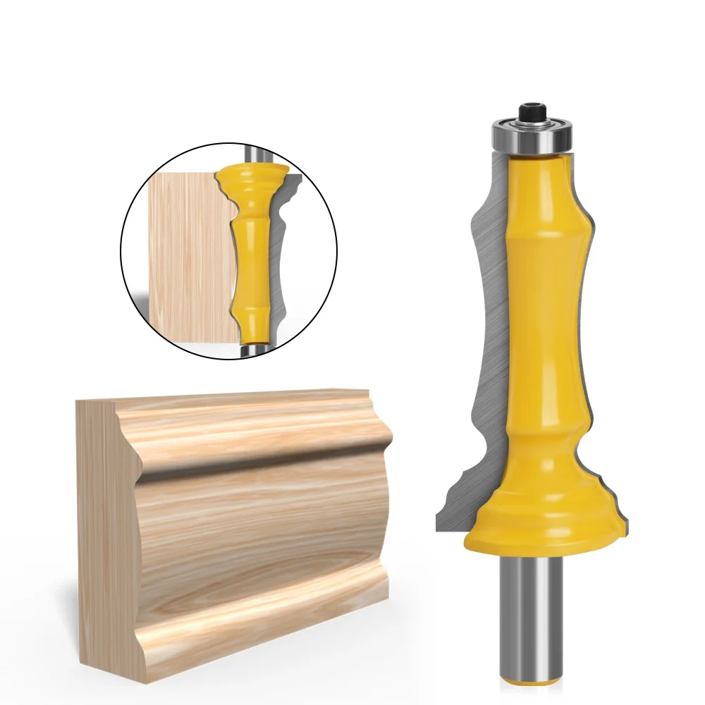 1/2" 12mm Shank Door Window Line Casing Router Bit Woodworking Milling Cutter for Wood Bit Tungsten Cobalt Alloy
1/2" 12mm Shank Door Window Line Casing Router Bit Woodworking Milling Cutter for Wood Bit Tungsten Cobalt Alloy