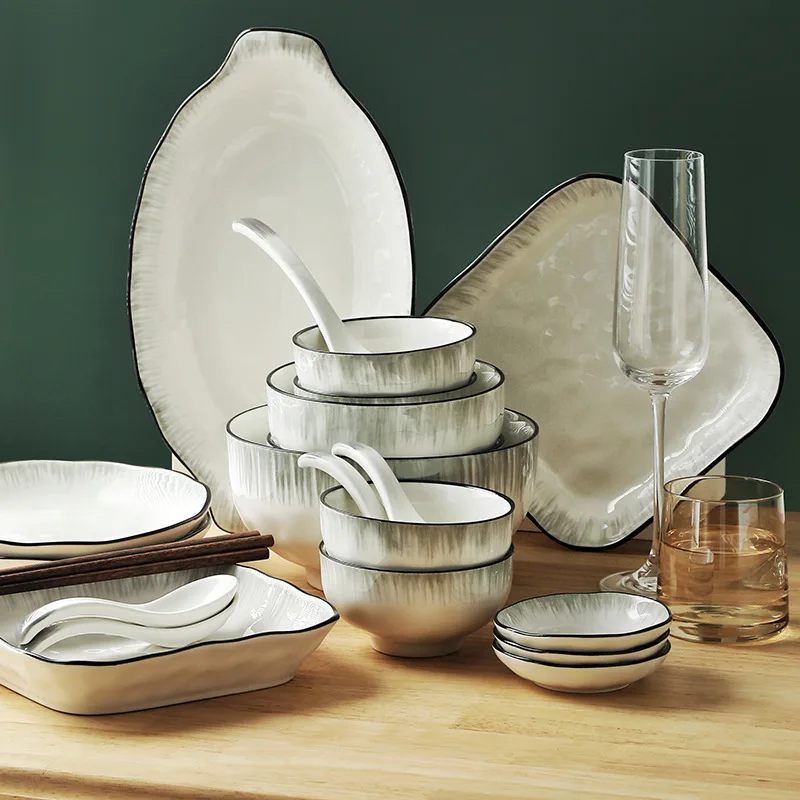 Simple Style Dishes, Tableware Sets, Home Creativity, Net Red Soup Bowls, Rice Bowls, Dish Plates, Fish Plates
Simple Style Dishes, Tableware Sets, Home Creativity, Net Red Soup Bowls, Rice Bowls, Dish Plates, Fish Plates