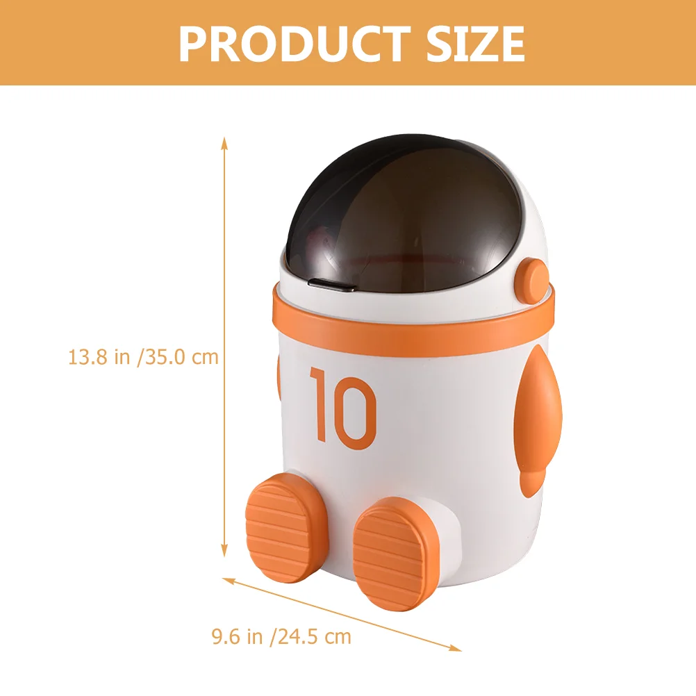 Plastic Container Astronaut Trash Can Storage Bin Waste Garbage Basket Table Office
Plastic Container Astronaut Trash Can Storage Bin Waste Garbage Basket Table Office