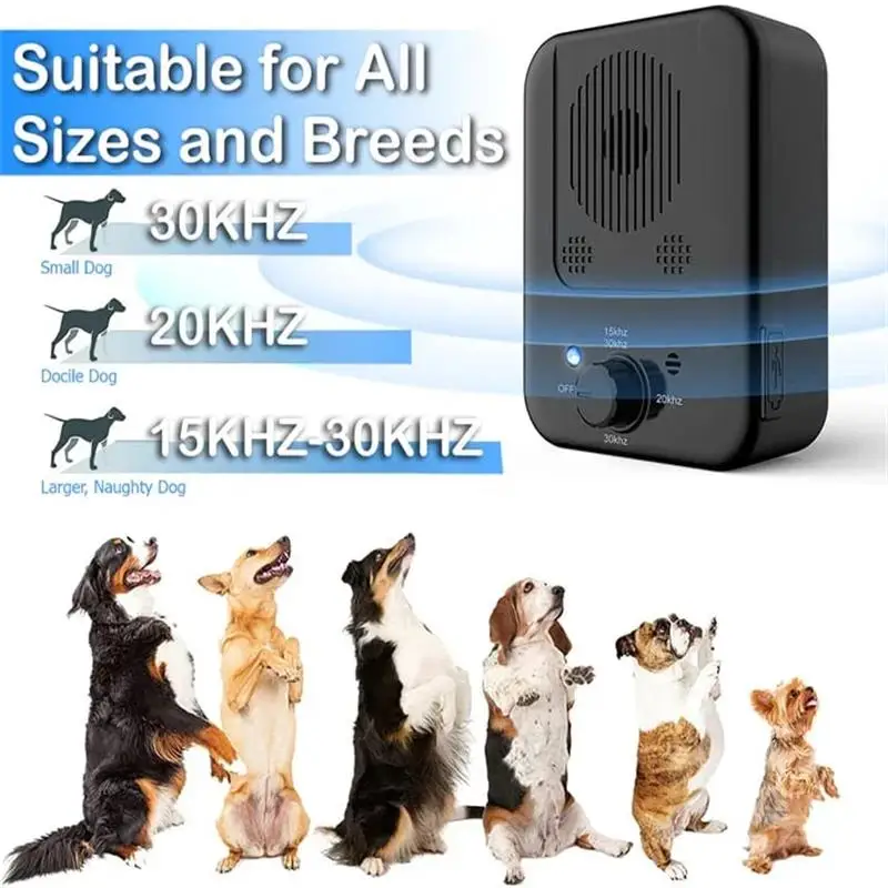 

For Anti Suppressor Noise Barking Outdoor Dog Stopper Trumpet Anti Device Repeller Bark Ultrasonic Barking Pet Dog Trainer Puppy