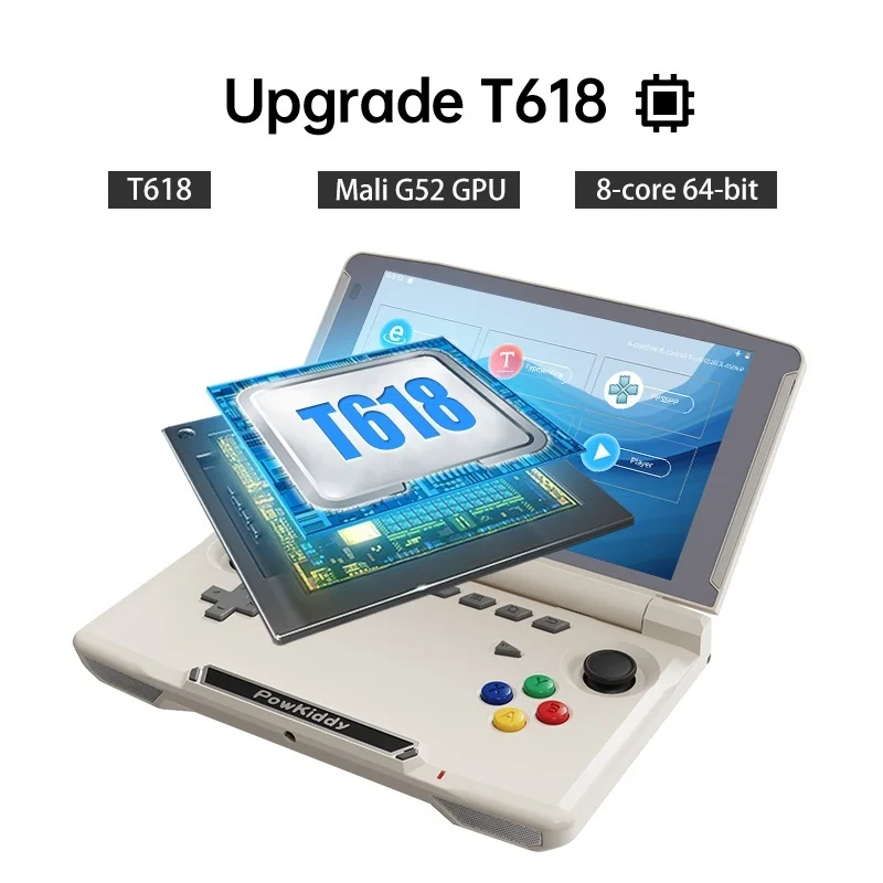 Новая портативная игровая консоль Powkiddy X18S, на базе Android 11, с чипом T618, сенсорным IPS экраном 5,5 дюйма, игровая консоль для мобильных устройств, и...
Новая портативная игровая консоль Powkiddy X18S, на базе Android 11, с чипом T618, сенсорным IPS экраном 5,5 дюйма, игровая консоль для мобильных устройств, и...