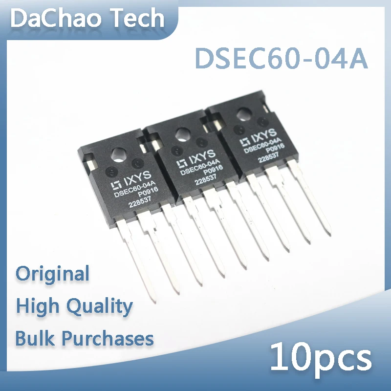 10 шт DSEC60-04A 400V 60A 30ns TO-247 IXYS Диод Быстрого Восстановления оригинал новый
10 шт DSEC60-04A 400V 60A 30ns TO-247 IXYS Диод Быстрого Восстановления оригинал новый