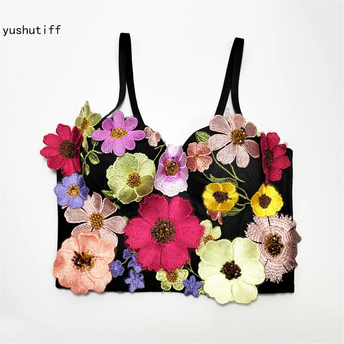 Women Corset Bra Floral Rhinestone Rave Festival Tops Nightclub Party Sexy BustierSleeveless Vests Cute Coquette Clothes
Women Corset Bra Floral Rhinestone Rave Festival Tops Nightclub Party Sexy BustierSleeveless Vests Cute Coquette Clothes