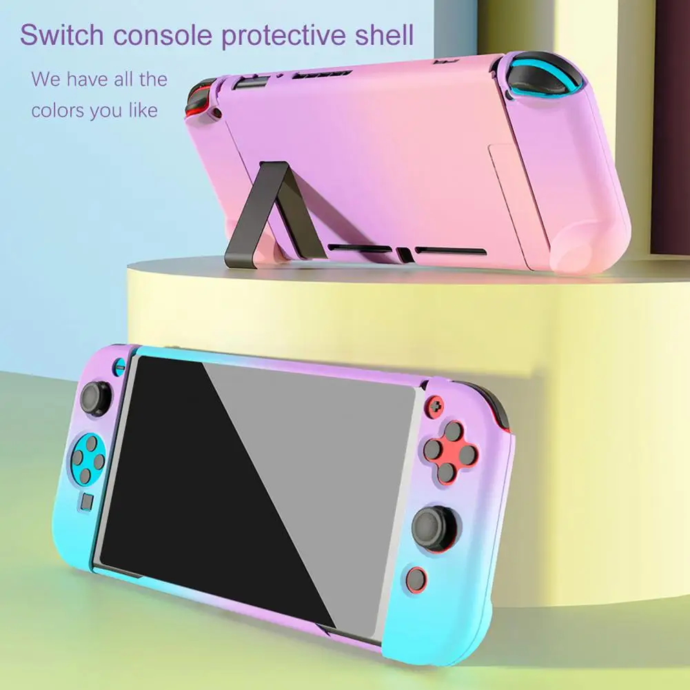 Game Console Protective Cover Ultra-thin Shockproof Gradient Game Console Hard PC Shell for Nintendo Switch
Game Console Protective Cover Ultra-thin Shockproof Gradient Game Console Hard PC Shell for Nintendo Switch