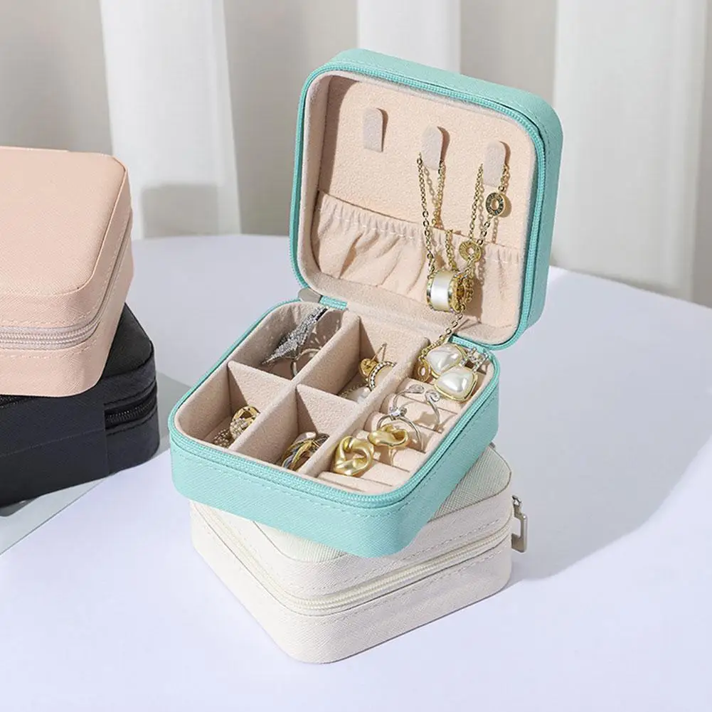 Portable Jewelry Storage Box Candy Color Travel Storage Necklace Earrings Ring Organizer Jewelry Display Organizer Jew V3x2
Portable Jewelry Storage Box Candy Color Travel Storage Necklace Earrings Ring Organizer Jewelry Display Organizer Jew V3x2