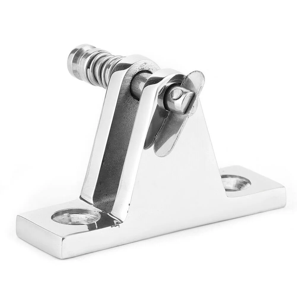 1pc Universal Deck Hinge Swivel Clamp Silver 360° Marine Grade Highly Polished Stainless Steel 316 Yacht Sunshade Accessory
1pc Universal Deck Hinge Swivel Clamp Silver 360° Marine Grade Highly Polished Stainless Steel 316 Yacht Sunshade Accessory