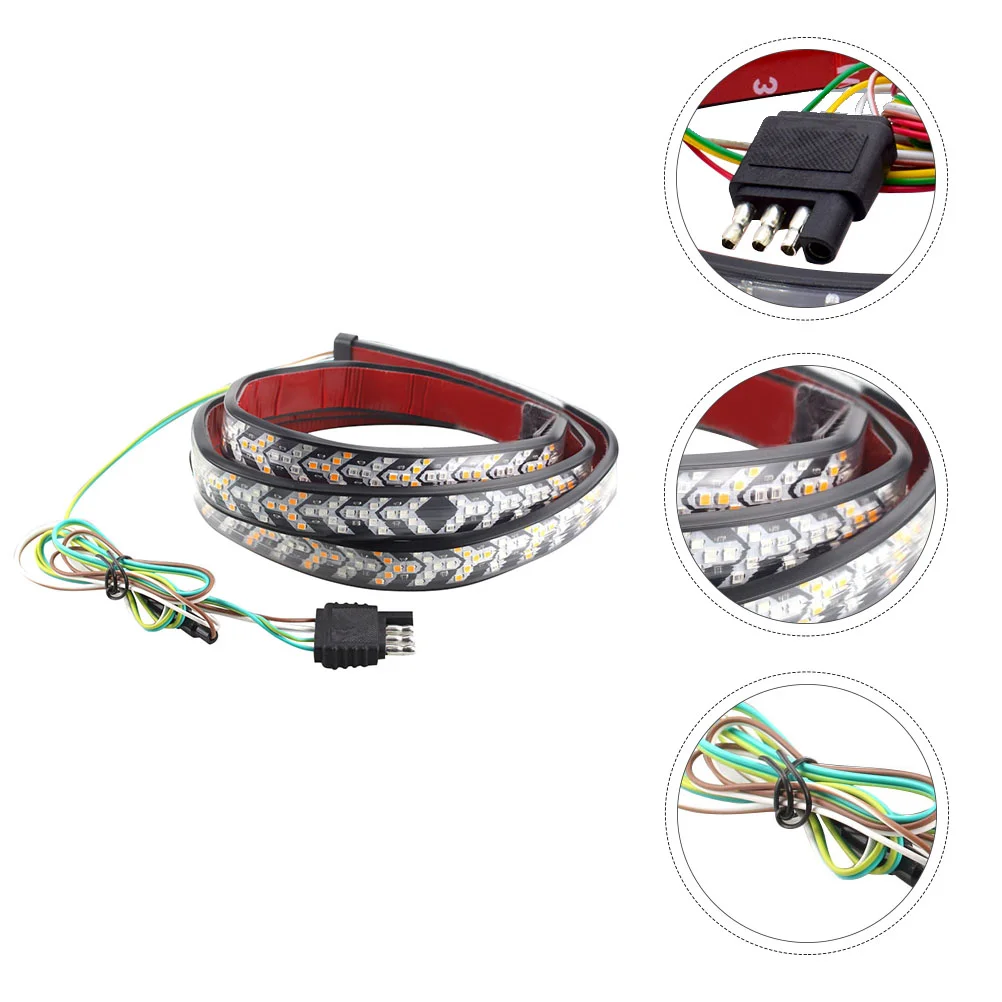 60 Inches LED Tailgate Strip Light Waterproof Turn Signal Brake Reverse Lights 
60 Inches LED Tailgate Strip Light Waterproof Turn Signal Brake Reverse Lights