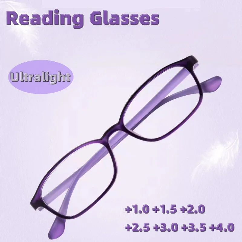 New Ultralight Presbyopic Reading Glasses Men Women Anti-Blue Light Farsighted Eyeglasses Optical Computer Eyewear
New Ultralight Presbyopic Reading Glasses Men Women Anti-Blue Light Farsighted Eyeglasses Optical Computer Eyewear