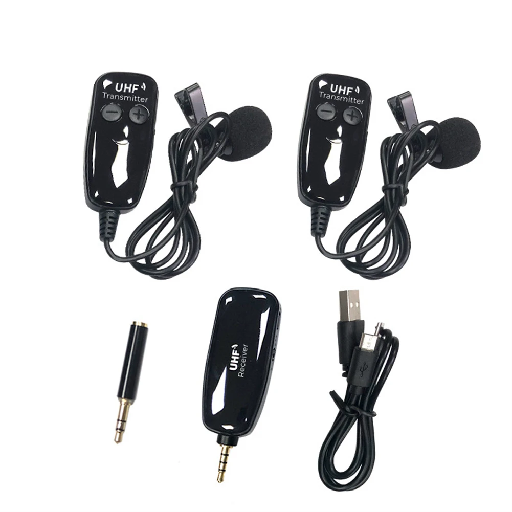UHF Lavalier Lapel Wireless Microphone Recording Teaching For Smartphone DSLR PC Smart Phone Transmitter Receiver Instrument
UHF Lavalier Lapel Wireless Microphone Recording Teaching For Smartphone DSLR PC Smart Phone Transmitter Receiver Instrument