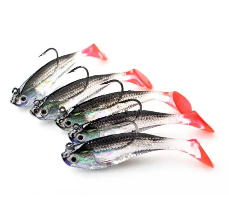 5pcs/box Fish Soft Bait Long-term Freshwater Sea Fishing Fake Bait Perch Chubby Mandarin Fish Artificial Bait
5pcs/box Fish Soft Bait Long-term Freshwater Sea Fishing Fake Bait Perch Chubby Mandarin Fish Artificial Bait