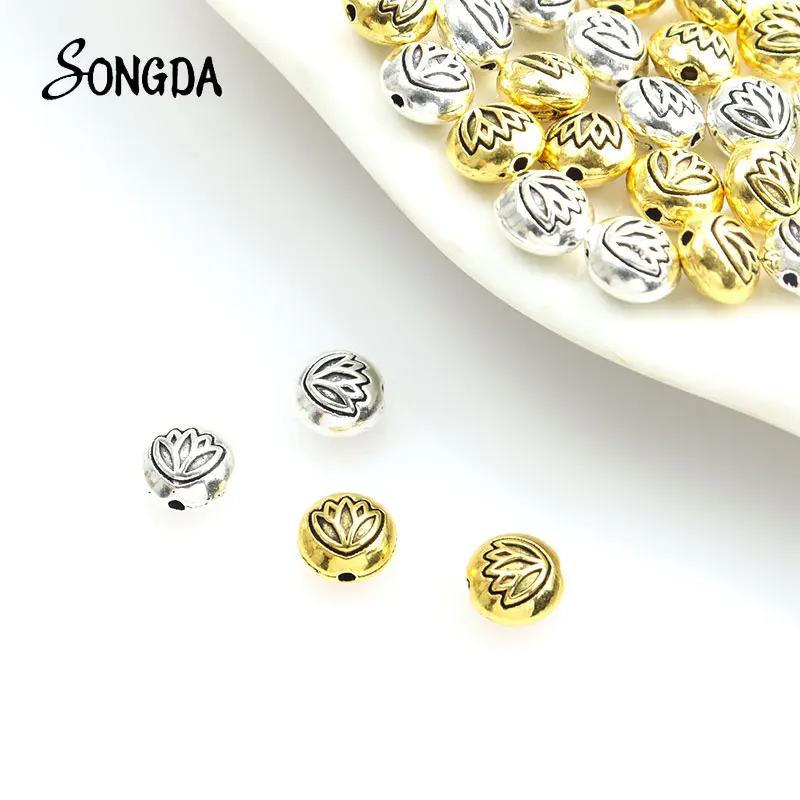 20pcs Vintage Round Lotus Spacer Beads Charms Antique Gold Color Zinc Alloy Hole Loose Bead DIY Bracelet Accessory Jewelry Gift
20pcs Vintage Round Lotus Spacer Beads Charms Antique Gold Color Zinc Alloy Hole Loose Bead DIY Bracelet Accessory Jewelry Gift